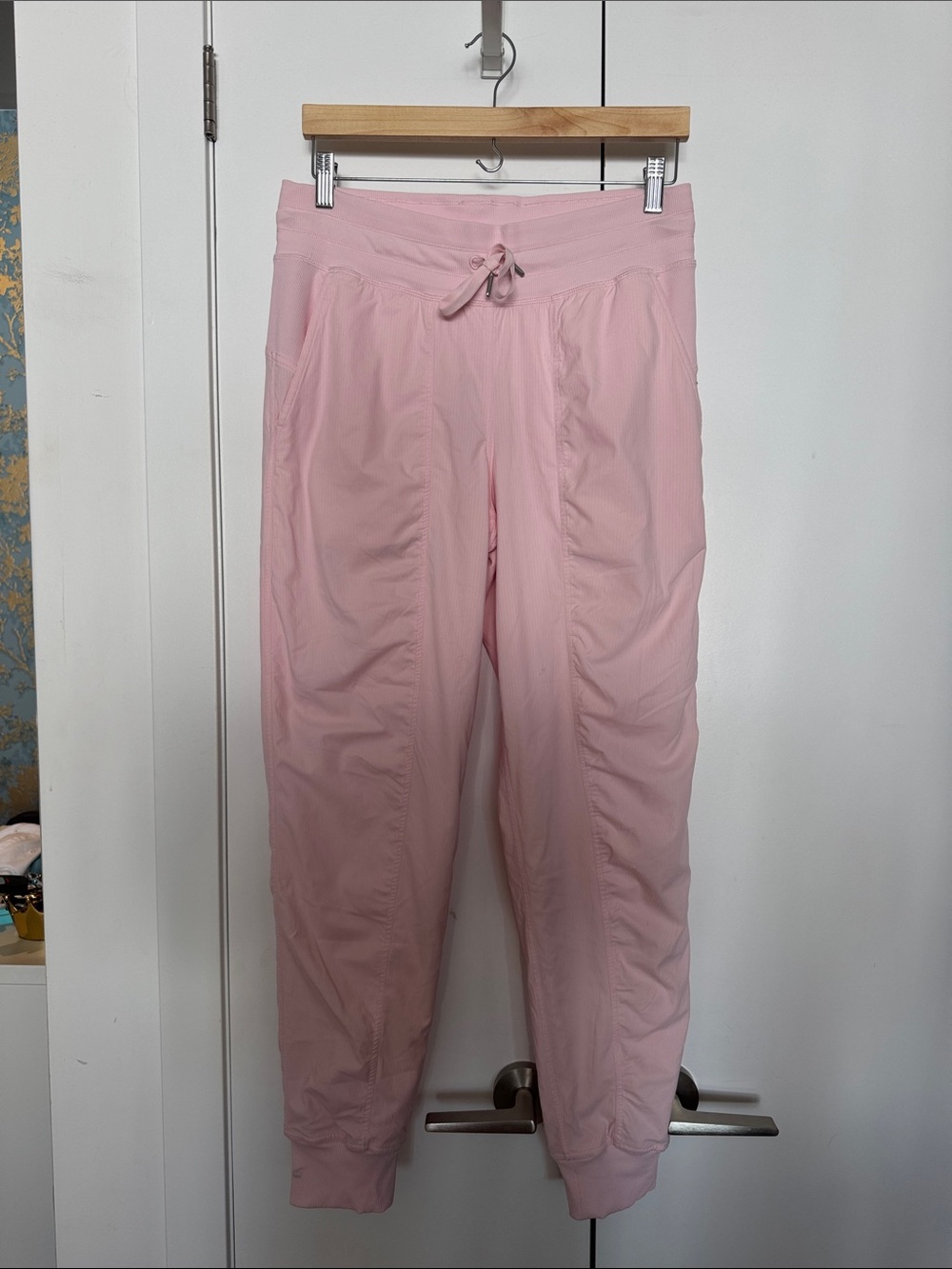 Light Pink Lululemon Studio Joggers
